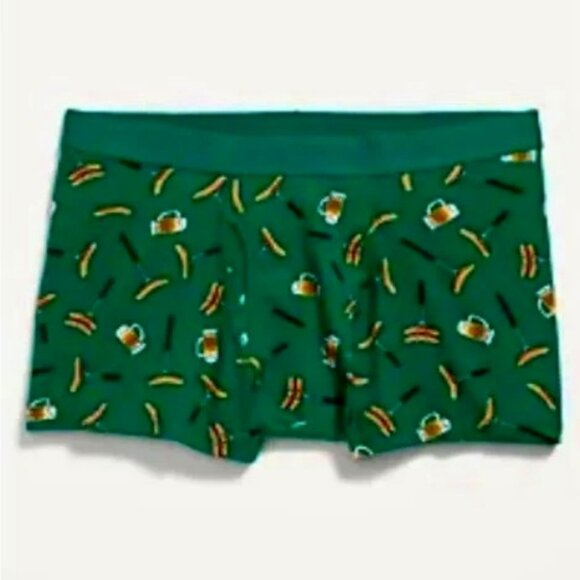 (3) Trunk/Brief & (6) Sock Bundle: Beer & Weiner.  3" Inseam.  Med.  Ankle.  New - Picture 4 of 9